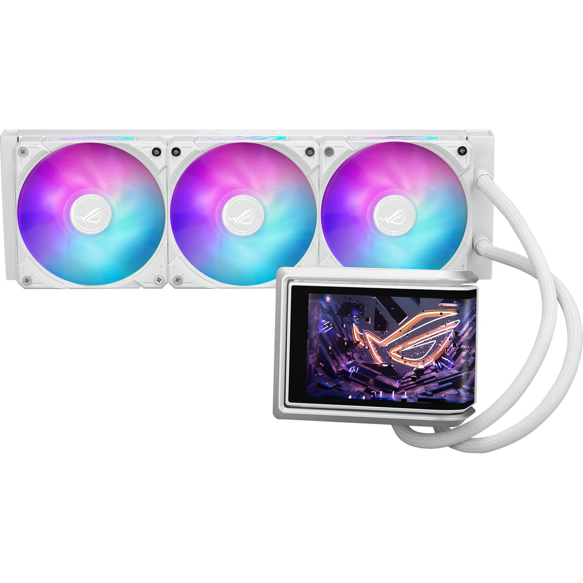 Asus rog ryuo iv 360 argb white edition waterkoeling (wit)