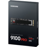Samsung 9100 pro 4 tb ssd (mz-vap4t0bw, pcie gen 5.0 x4, nvme 2.0)