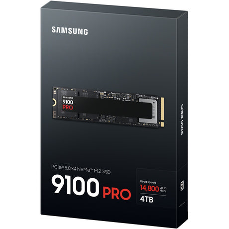 Samsung 9100 pro 4 tb ssd (mz-vap4t0bw, pcie gen 5.0 x4, nvme 2.0)