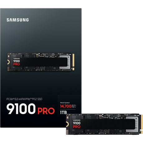 Samsung 9100 pro 1 tb ssd (mz-vap1t0bw, pcie gen 5.0 x4, nvme 2.0)