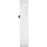 Trust draadloze video deurbel - doorcam-3000 - accu oplaadbaar met usb-c - 2k 3mp - geen abonnementskosten - inclusief chime - deurbel met camera - wit