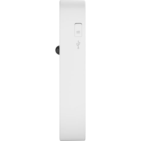 Trust draadloze video deurbel - doorcam-3000 - accu oplaadbaar met usb-c - 2k 3mp - geen abonnementskosten - inclusief chime - deurbel met camera - wit