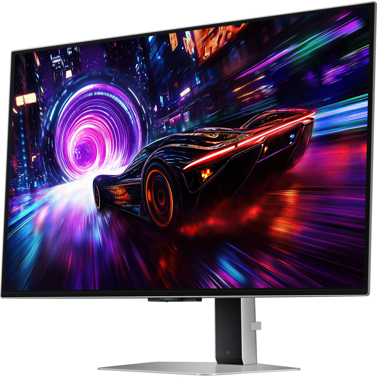 Samsung odyssey oled g8 g81sf 32 4k ultra hd gaming monitor (zilver, 1x displayport, 2x hdmi, 2x usb-a, 240 hz)