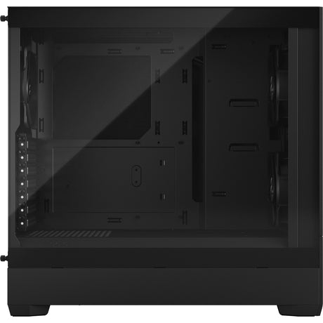Fractal design pop silent black tg clear tint midi tower behuizing (zwart | 2x usb-a | tempered glass)