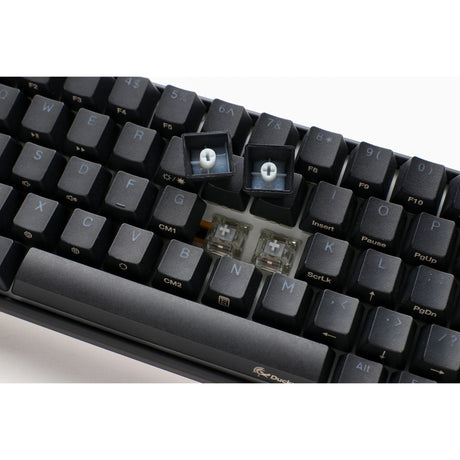 Ducky one 3 classic mini rgb mechanisch toetsenbord (zwart, us lay-out (qwerty), cherry mx brown, 60%, rgb led, double-shot pbt, hot-swappable, quack mechanics)