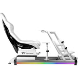 Thermaltake gr500 racing simulator cockpit snow racing simulator (wit)