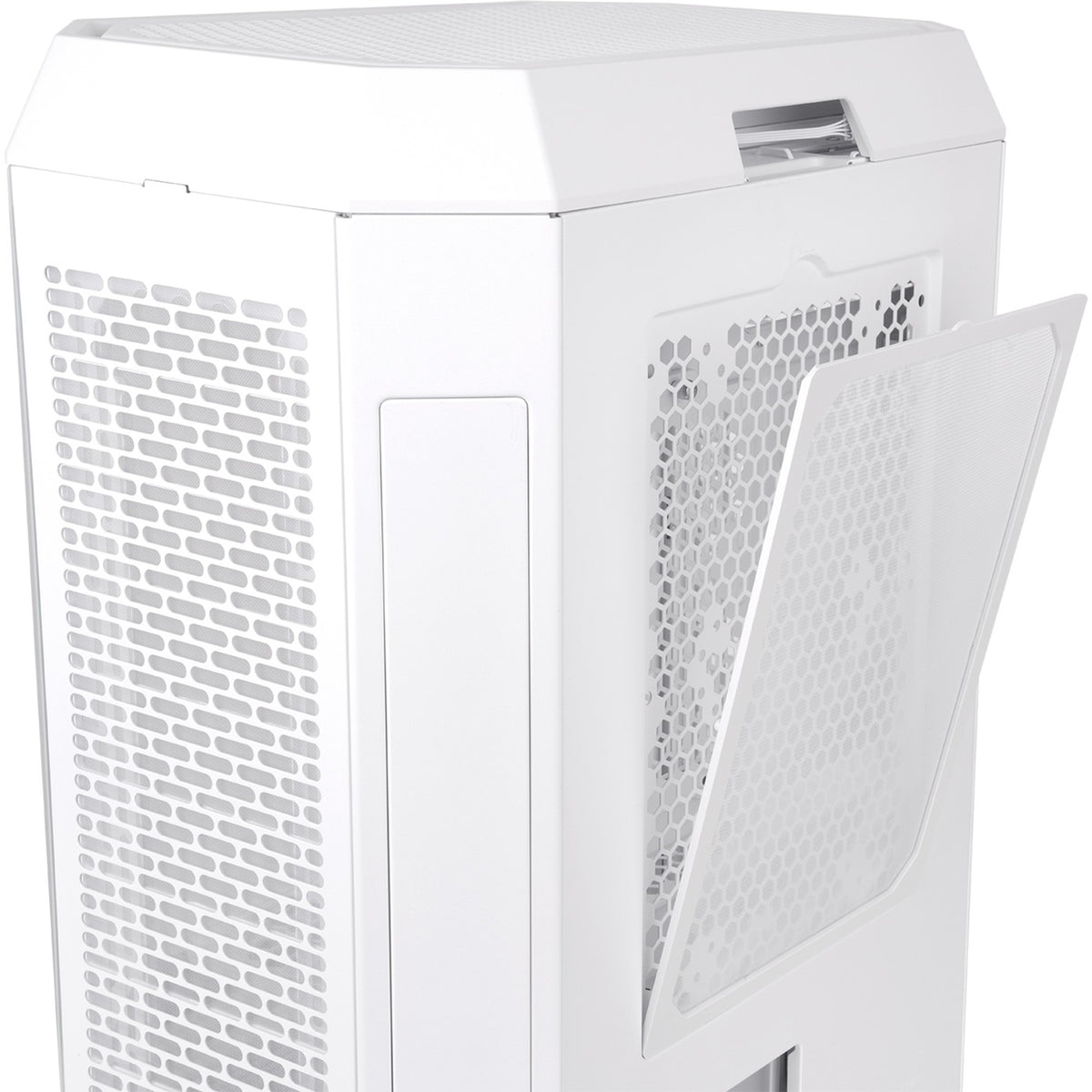 Thermaltake the tower 600 - snow midi tower behuizing (wit | 4x usb-a | 1x usb-c | tempered glass)