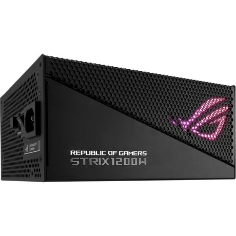 Asus rog strix gold aura edition modulaire 1200 watt voeding (zwart, 1x 12vhpwr, 4x pcie)