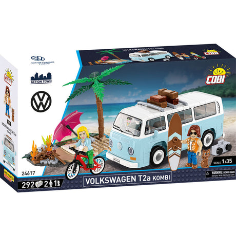 Cobi volkswagen t2a kombi constructiespeelgoed (schaal 1:35)