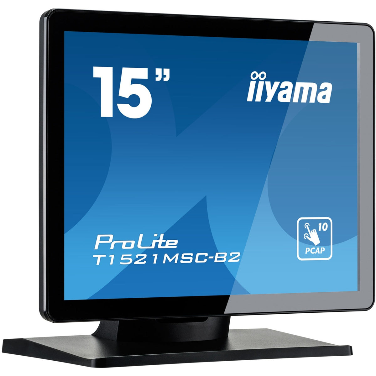 Iiyama prolite t1521msc-b2 15 touchscreen monitor (zwart, 1x hdmi, 1x vga)