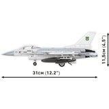 Cobi armed forces - f-16am fighting falcon constructiespeelgoed (schaal 1:48)