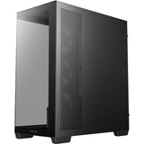 Deepcool cg580 4f v2 midi tower behuizing (zwart | 2x usb-a | 1x usb-c | rgb | tempered glass)