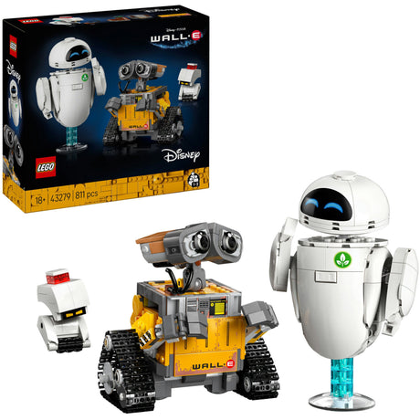 Lego disney en pixar wall-e en eve - 43279