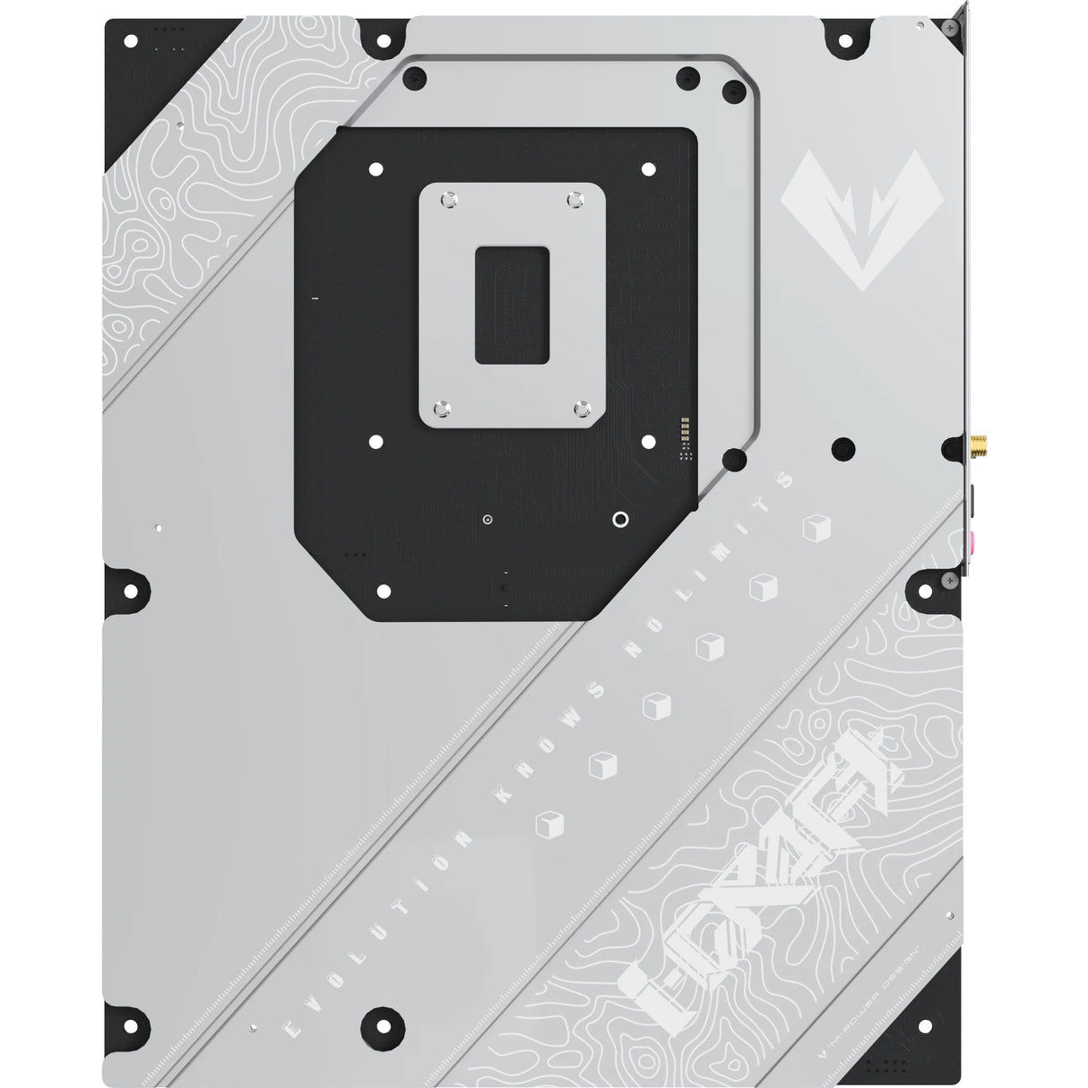 Maxsun ms-icraft z890 arctic socket 1851 moederbord (wit, raid, 2.5 gb-lan, wlan, bt, sound, atx)