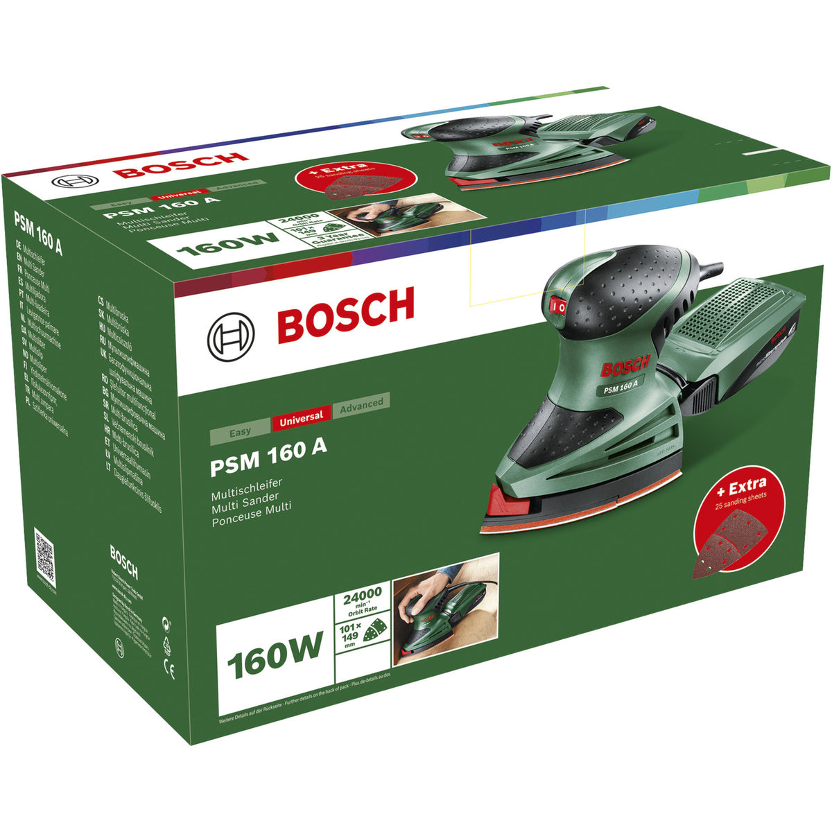 Bosch psm 160 a 0603377000 multischuurmachine 160 w