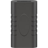 Goobay usb-c > usb-c adapter (zwart)