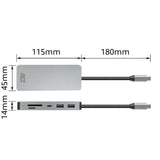 Act connectivity usb-c 4k docking station (aluminium, usb-c, hdmi, lan)