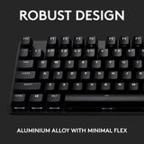 Logitech g413 tkl se mechanisch gaming toetsenbord (zwart, us-international lay-out (qwerty), gl tactile, 80% (tkl))
