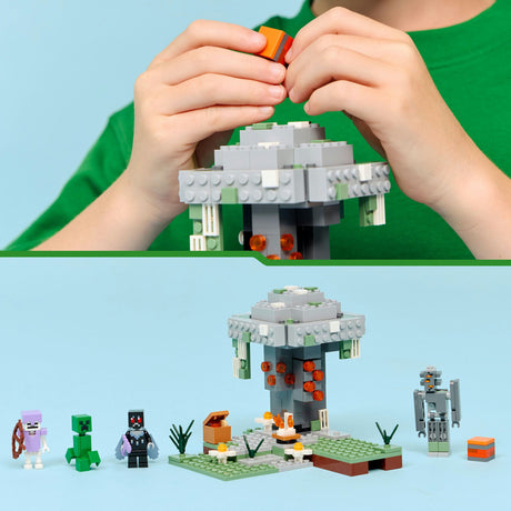 Lego minecraft - de bleke tuin constructiespeelgoed (21586)
