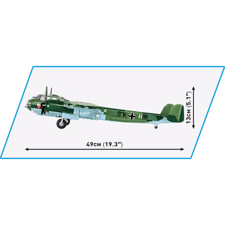 Cobi historical collection - dornier do 17z-2 constructiespeelgoed (schaal 1:32)