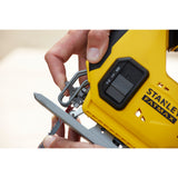 Stanley sfmcs600m2k fatmax® v20 accu decoupeerzaag 18v 4.0ah in koffer