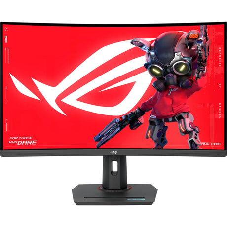 Asus rog strix xg32wcms 32 curved gaming monitor (zwart, 1x displayport, 1x hdmi, 1x usb-c, 280 hz)
