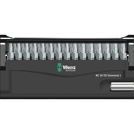 Wera bit-check 30 tx universal 1 bitset