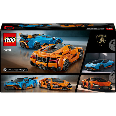 Lego ® speed champions lamborghini revuelto en huracán sto - 77238