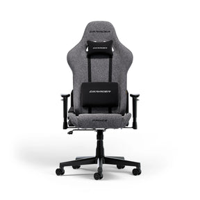 Dxracer prince l grey fabric gamestoel (grijs)