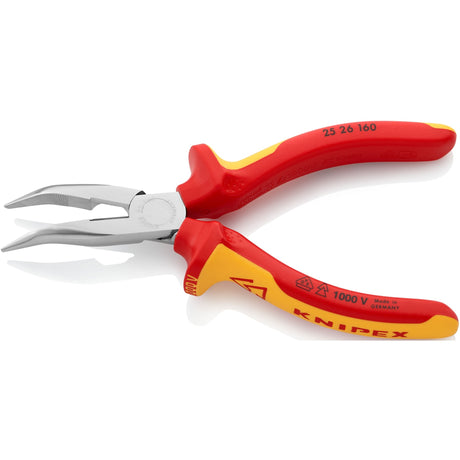 Knipex langwerpige tang gebogen 1000v 160mm