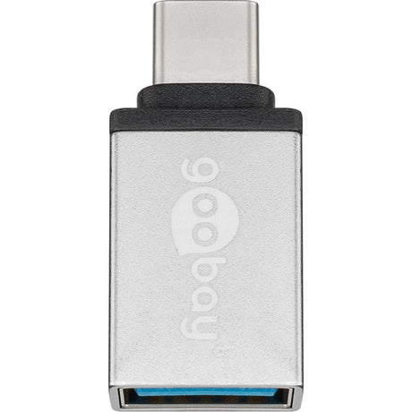 Goobay usb-c usb a otg superspeed adapter (zilver)
