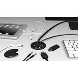 Icy box ib-hub1403b usb-hub