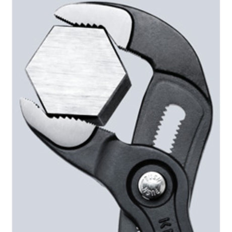 Knipex 87 01 250 waterpomptang cobra gepolijst 250mm