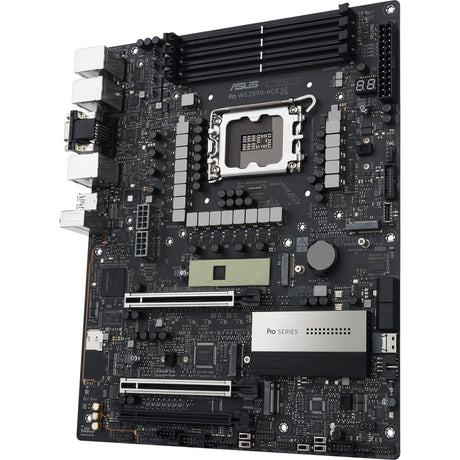 Asus pro ws z890-ace se socket 1851 moederbord (raid, 2.5gb-lan, 10gb-lan, sound, atx)