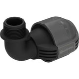 Gardena l-stuk 25 mm x 3 4 buitendraad verbinding (zwart grijs, 2781-20)