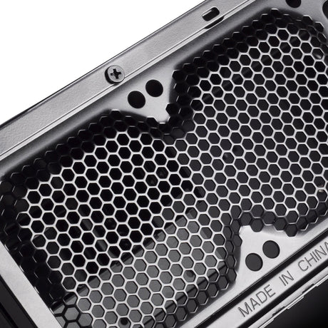 Silverstone sst-gd10b htpc behuizing (zwart | 2x usb-a)