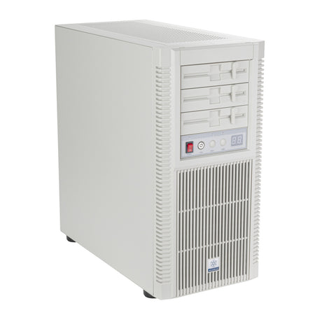 Silverstone flp02 midi tower behuizing (wit | 2x usb-a | 1x usb-c)