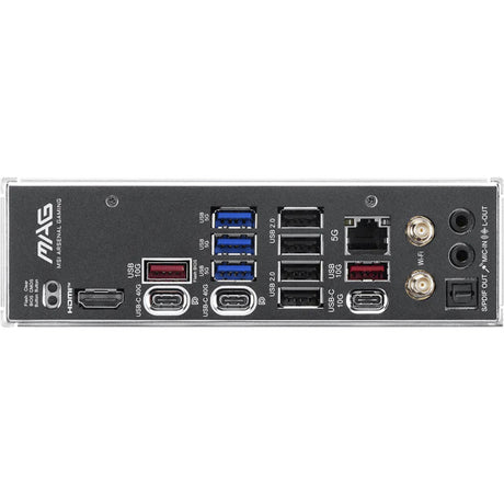 Msi mag x870e tomahawk max wifi socket am5 moederbord (zwart, raid, 5gb-lan, wi-fi 7, bt, sound, atx)