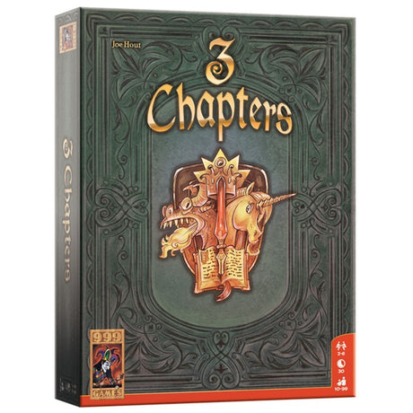 999games 999 games 3 chapters kaartspel (nederlands, 2 - 6 spelers, 30 minuten, vanaf 10 jaar)