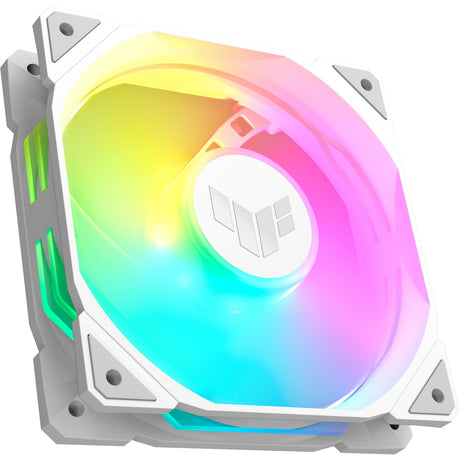 Asus tuf gaming tr120 argb reverse case fans (wit transparant, 3 stuks, 120 x 120 x 28 mm)