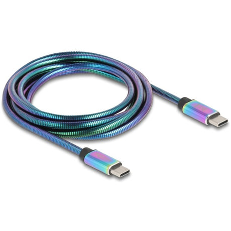 Delock usb 2.0 usb-c kabel, 2 meter (meerkleurig)