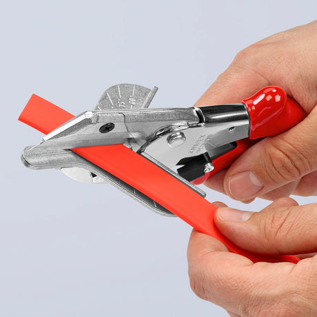 Knipex 94 35 215 versteksnijder voor kunststof- en rubberprofielen