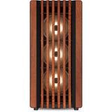 Sharkoon rebel c70m rgb midi tower behuizing (zwart houtkleur | 2x usb-a | 1x usb-c | rgb)