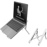 Neomounts nsls010 opvouwbare laptop standaard (zilver)