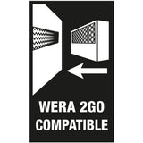Wera kraftform kompakt vario ra, 7‑delig bitset (zwart groen)