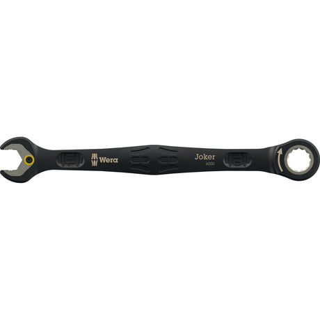 Wera 6000 joker black edition 11 set 1 steek-ringratelsleutelset, 11‑delig moersleutel (zwart)