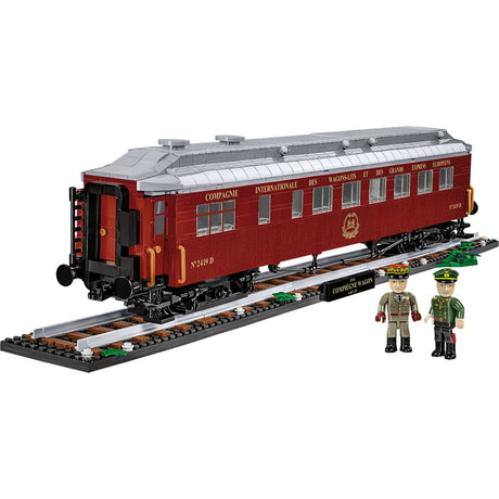 Cobi historical collection - compiègne wagon (22 june 1940) constructiespeelgoed