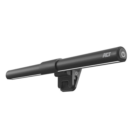 Act connectivity dimbare clip-on laptop led-lichtbalk led bar (zwart, usb-voeding, 3000k-6500k)
