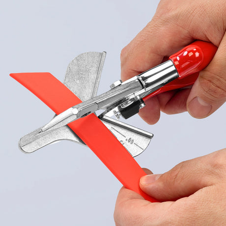 Knipex 94 35 215 versteksnijder voor kunststof- en rubberprofielen
