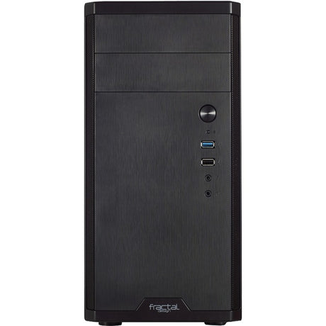Fractal design core 1100 mini tower behuizing (zwart | 2x usb-a)